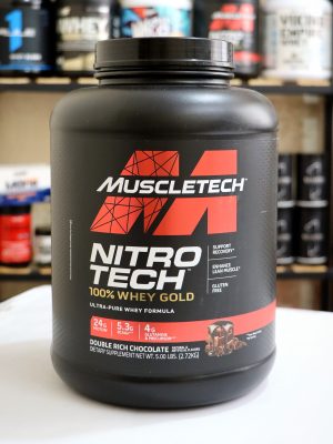پروتئین وی نیتروتک گلد ماسلتک 2.27 کیلوگرم - Nitrotech Whey Gold MuscleTech